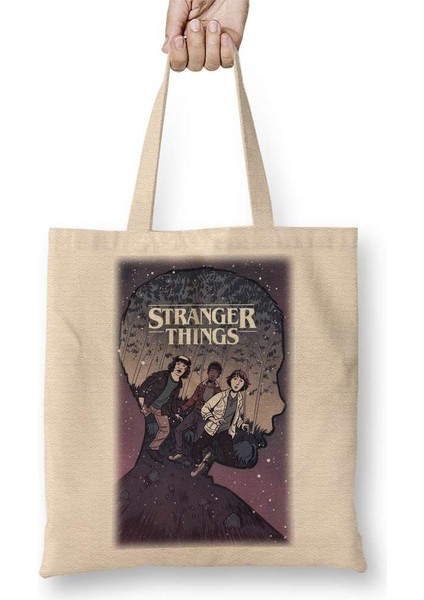 Strange Things Iı Bez Çanta Uzun Saplı