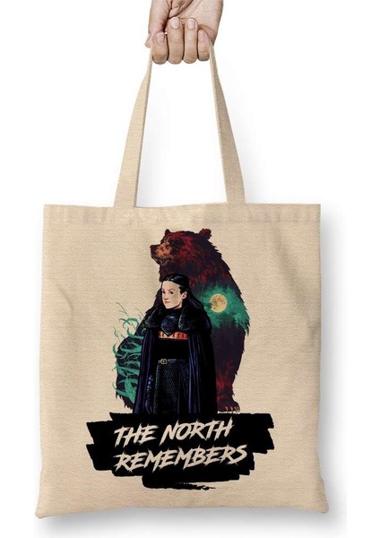 Game Of Thrones Lyanna Mormont O Norte Se Lembra Bez Çanta Uzun Saplı