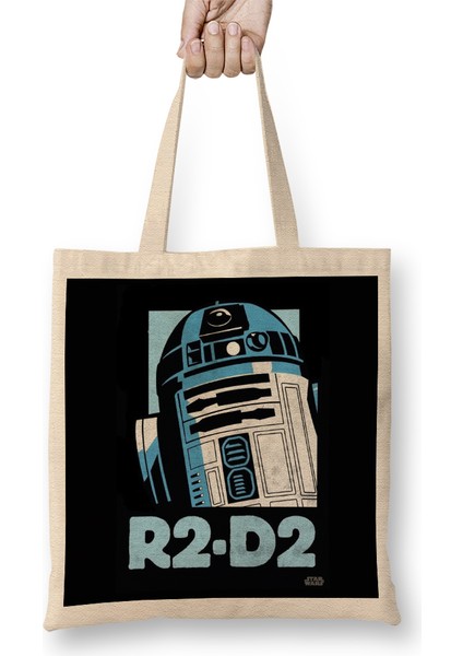 R2-D2 Star Wars Bez Çanta Uzun Saplı