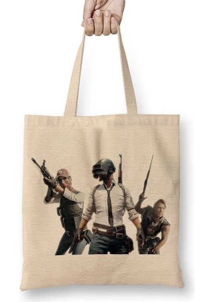 Playerunknown's Battlegrounds Pubg 04 Bez Çanta Uzun Saplı