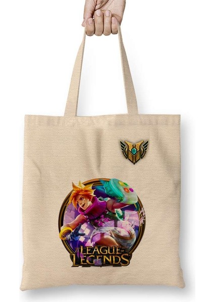 Ezreal Lol League Of Legends Bez Çanta Uzun Saplı