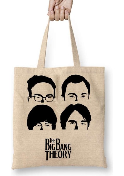 The Big Bang Theory Beatles Bez Çanta Uzun Saplı