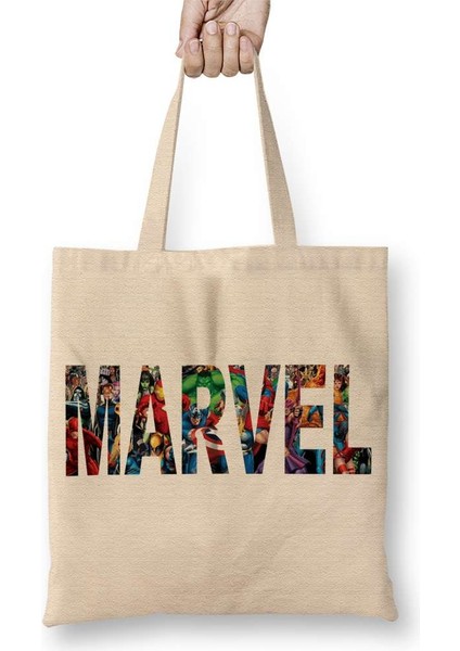 Marvel Bez Çanta Uzun Saplı