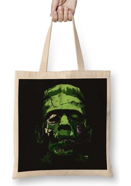 Frankensteins Monster Bez Çanta Uzun Saplı