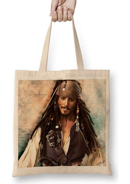 Jack Sparrow Bez Çanta Uzun Saplı