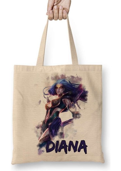 League Of Legends Diana Bez Çanta Uzun Saplı