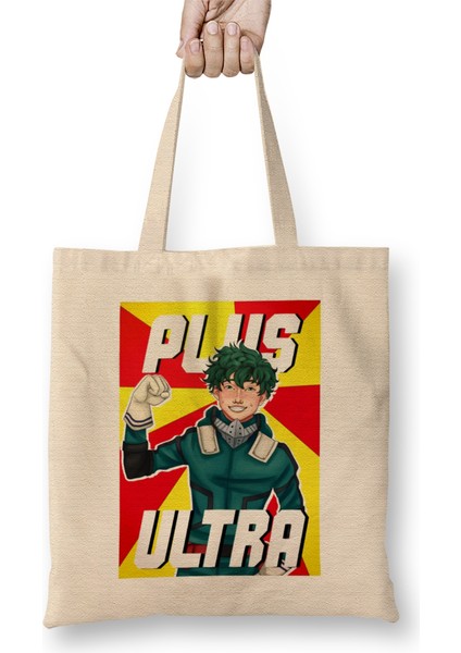 My Hero Academia Plus Ultra Bez Çanta Uzun Saplı