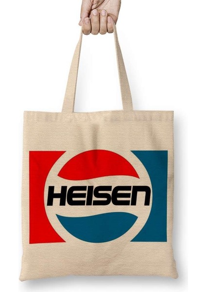 Heisenberg Breaking Bad Logo Refrigerante Bez Çanta Uzun Saplı