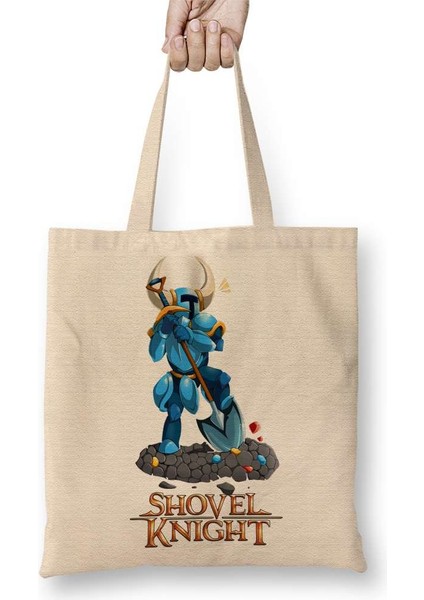 Knights Shovel Knight Bez Çanta Uzun Saplı