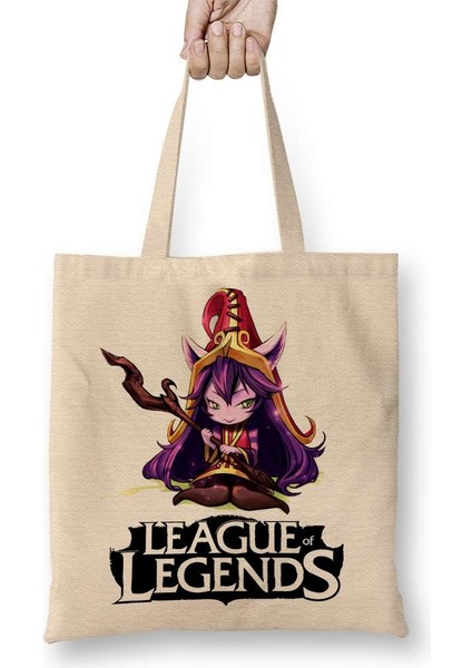 Lulu League Of Legends Bez Çanta Uzun Saplı