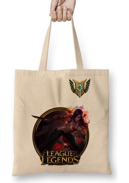 League Of Legends Katarina Lol Bez Çanta Uzun Saplı