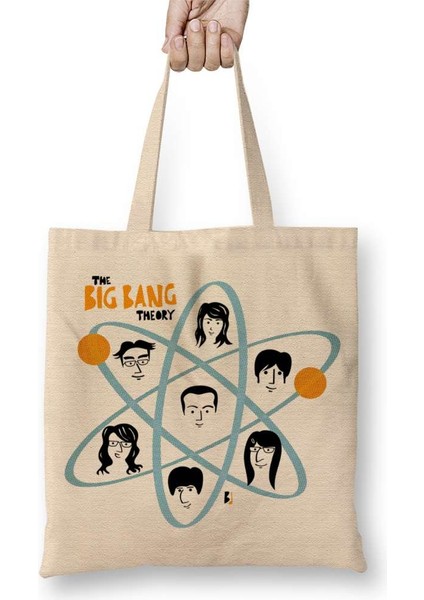 The Big Bang Theory Bez Çanta Uzun Saplı