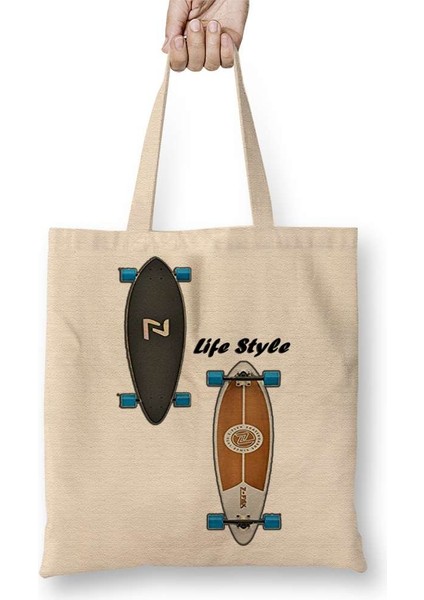 Longboard Lifestyle Bez Çanta Uzun Saplı