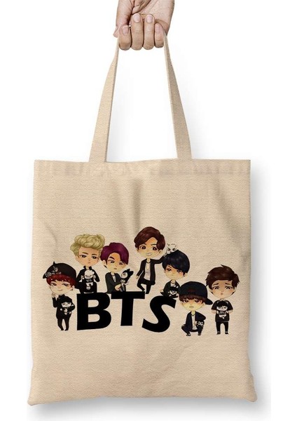 Babylook Kpop Bangtan Boys Bts Team Integrantesbez Çanta Uzun Saplı