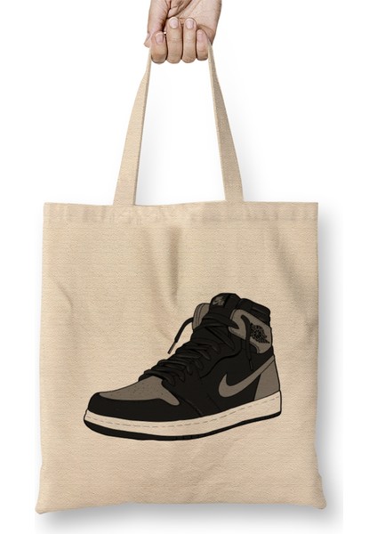 Air Jordan Aj1 Shadow Illustrated Sneaker Bez Çanta Uzun Saplı