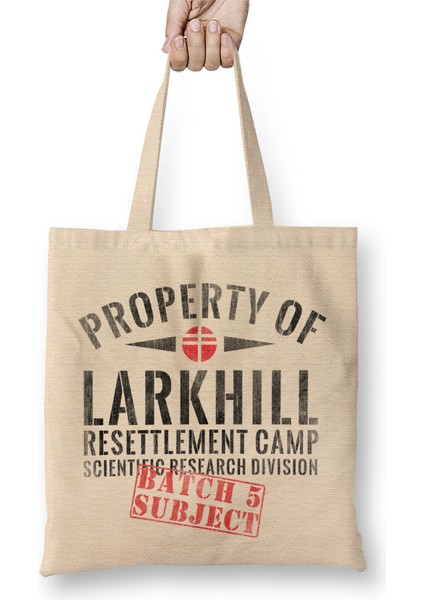Property Of Larkhill Resettlement Camp V For Vendetta Bez Çanta Uzun Saplı