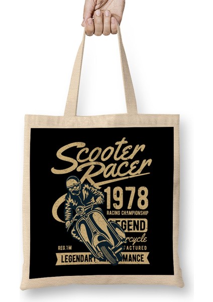 Scooter Racer 1978 Bez Çanta Uzun Saplı