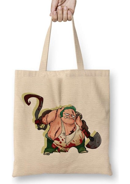 Dota 2 Pudge 03 Bez Çanta Uzun Saplı