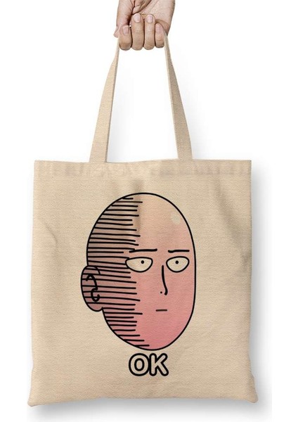Anime Manga One Punch Man Ok Bez Çanta Uzun Saplı