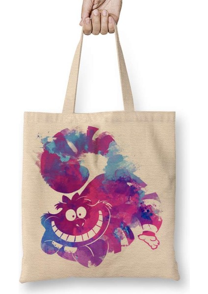 Colourful Madness The Cheshire Cat Bez Çanta Uzun Saplı