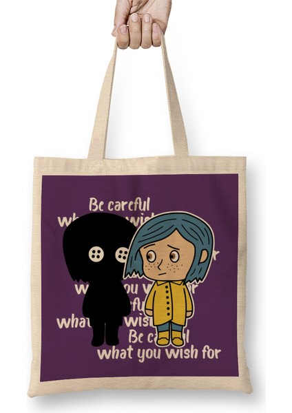 Coraline 07 Bez Çanta Uzun Saplı