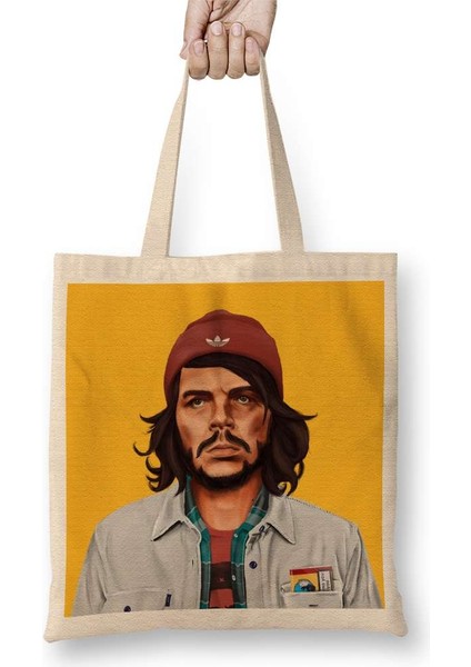 Hıpster Che Guevara Bez Çanta Uzun Saplı