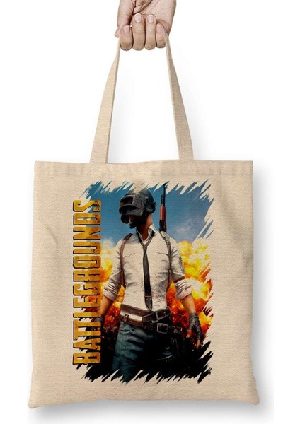 Battlegrounds Game Pubg Bez Çanta Uzun Saplı