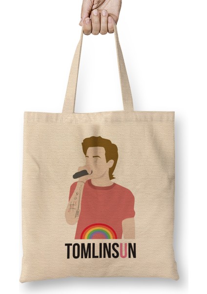 Louis Tomlinson Bez Çanta Uzun Saplı