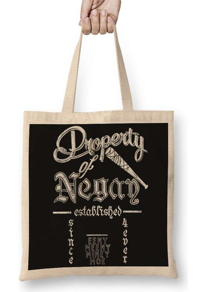 The Walking Dead Property Of Negan Bez Çanta Uzun Saplı