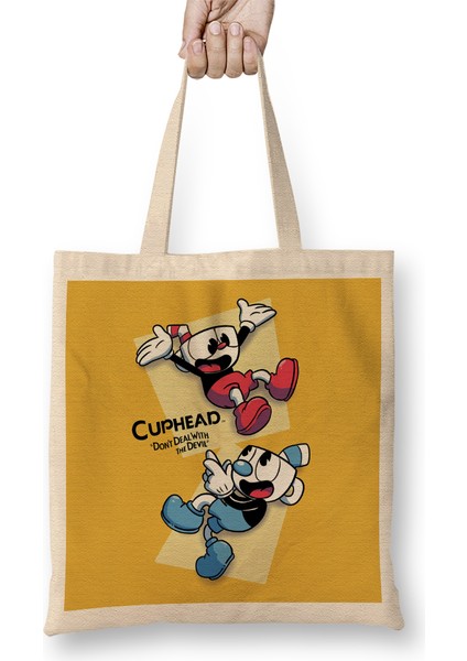Cuphead 06 Bez Çanta Uzun Saplı