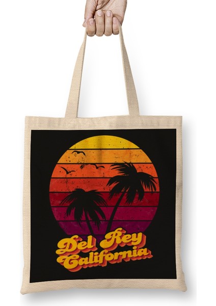 Del Rey California Bez Çanta Uzun Saplı
