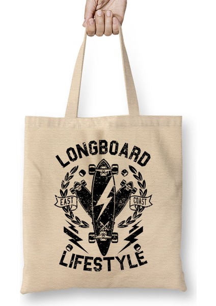 Longboard Lifestyle Bez Çanta Uzun Saplı