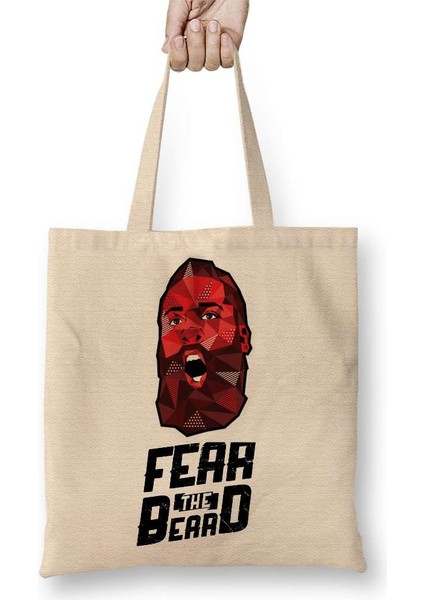 James Harden Fear The Beard Bez Çanta Uzun Saplı