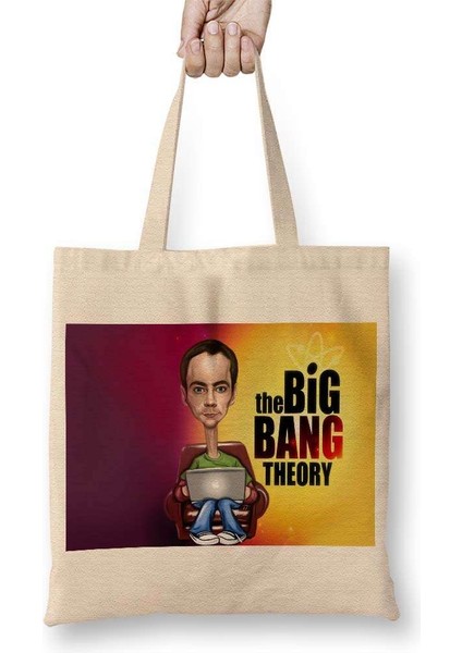The Big Bang Theory Bez Çanta Uzun Saplı