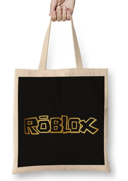 Roblox Gold 01 Bez Çanta Uzun Saplı