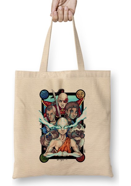 Avatar The Last Airbender 01 Bez Çanta Uzun Saplı