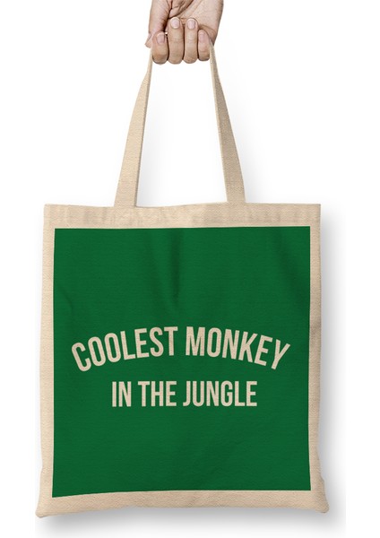 Coolest Monkey In The Jungle Bez Çanta Uzun Saplı