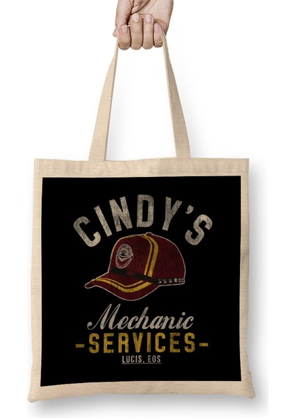 Cindy's Mechanic Services Final Fantasy Xv Bez Çanta Uzun Saplı