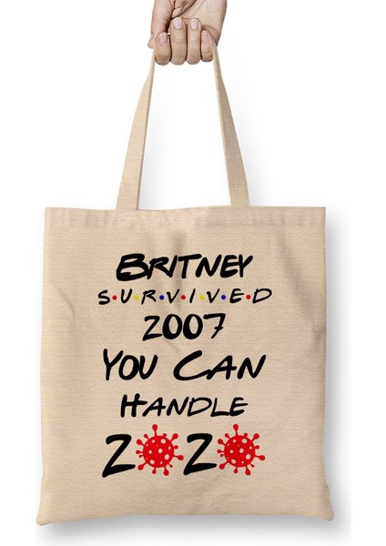 Britney Survived 2007 You Can Handle 2020 Bez Çanta Uzun Saplı