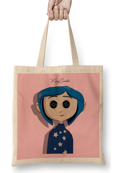 Coraline 03 Bez Çanta Uzun Saplı