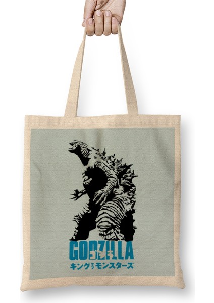 Godzilla King Of The Monsters 02 Bez Çanta Uzun Saplı