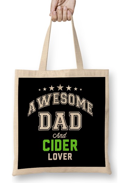 Fathers Day All You Need Is Dad Bez Çanta Uzun Saplı