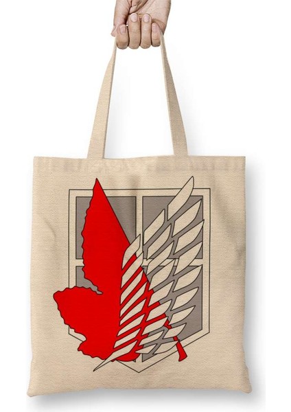 Attack On Titan Attack On Angel Bez Çanta Uzun Saplı