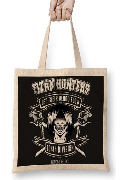 Attack On Titan Titan Hunters Bez Çanta Uzun Saplı