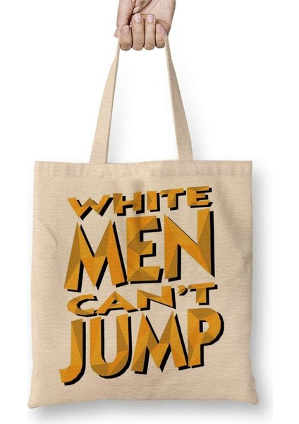 Beyazlar Beceremez White Men Can't Jump Bez Çanta Uzun Saplı