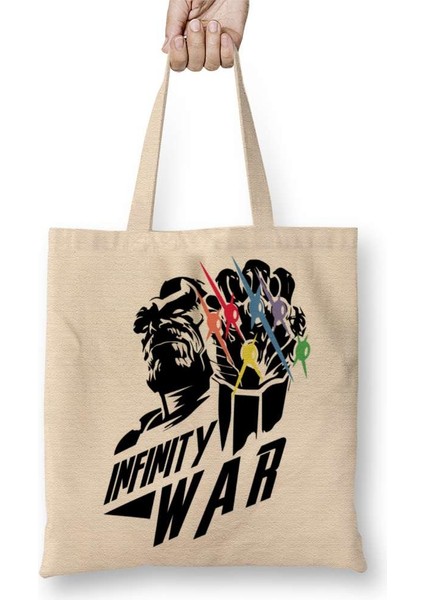 Infinity War In Gems We Trust Bez Çanta Uzun Saplı