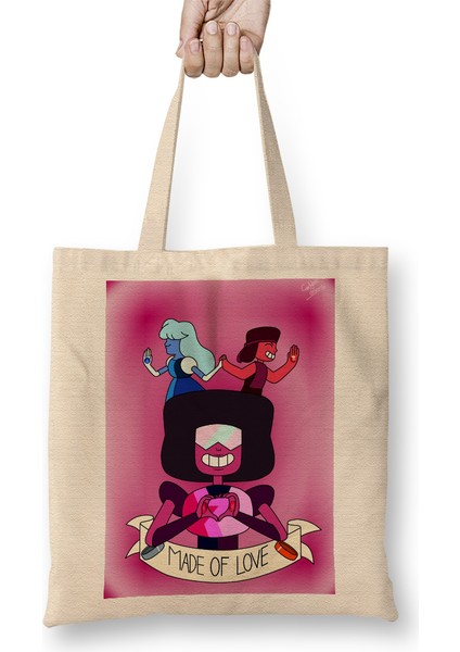 Made Of Love Garnet Steven Universe 01 Bez Çanta Uzun Saplı