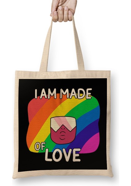Made Of Love Garnet Steven Universe 03 Bez Çanta Uzun Saplı