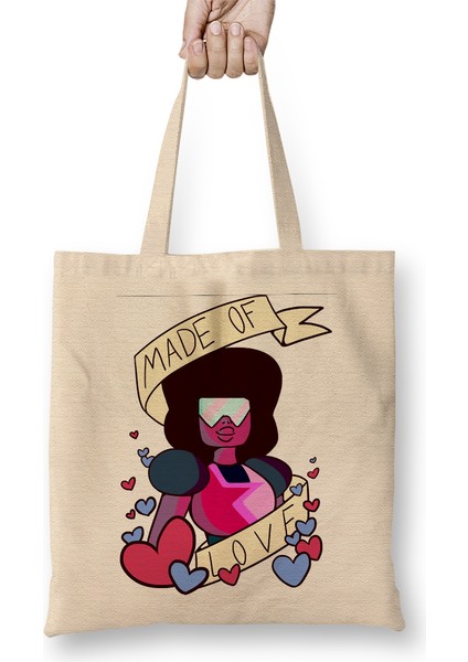 Made Of Love Garnet Steven Universe 04 Bez Çanta Uzun Saplı