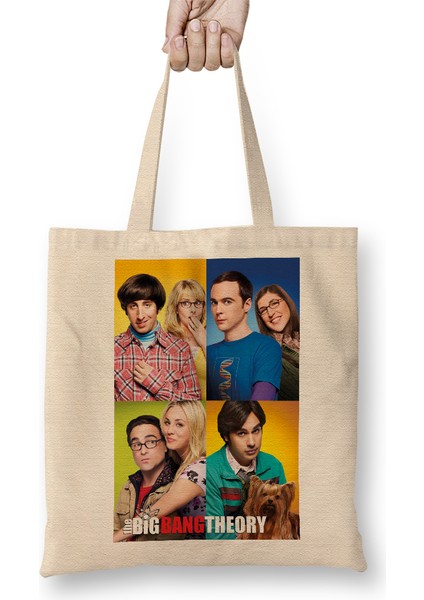 The Big Bang Theory 01 Bez Çanta Uzun Saplı